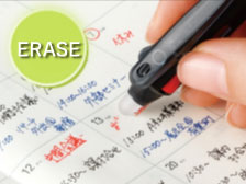 Erasing with FRIXION Ball3