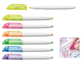 Pilot Frixion Highlighter 6 Set