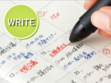 Writing with FRIXION Ball3